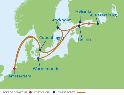 Scandinavia & Russia Cruise